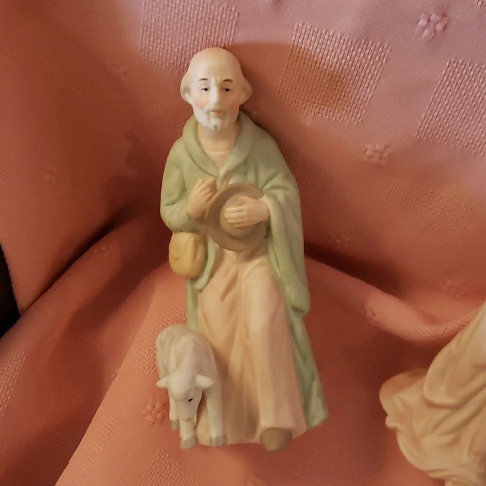 🎄The Christopher Collection "Spirit Of Bethlehem" Nativity Scene Nine Piece Set - Picture 9 of 11